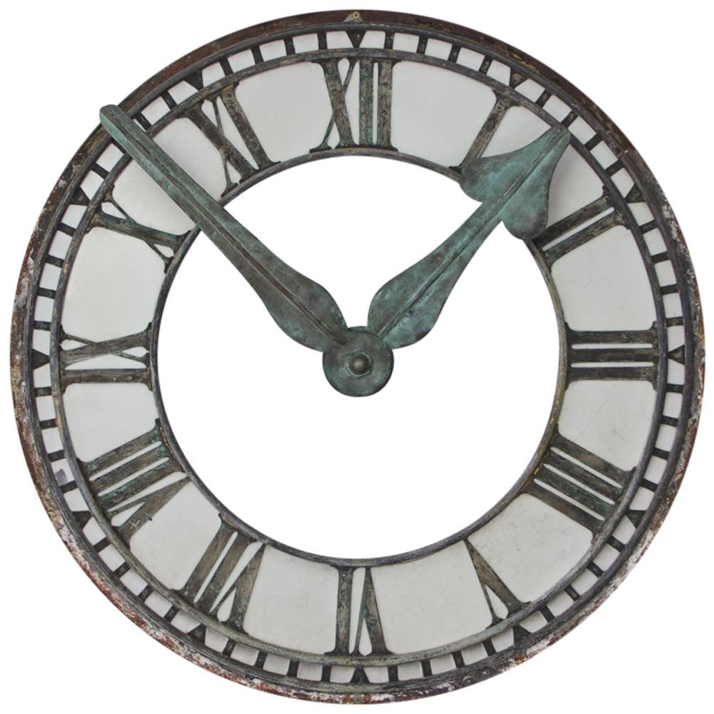 Copper Clock Face