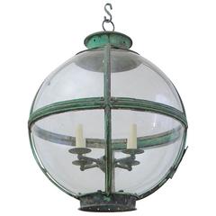 19th Century Globe Lantern