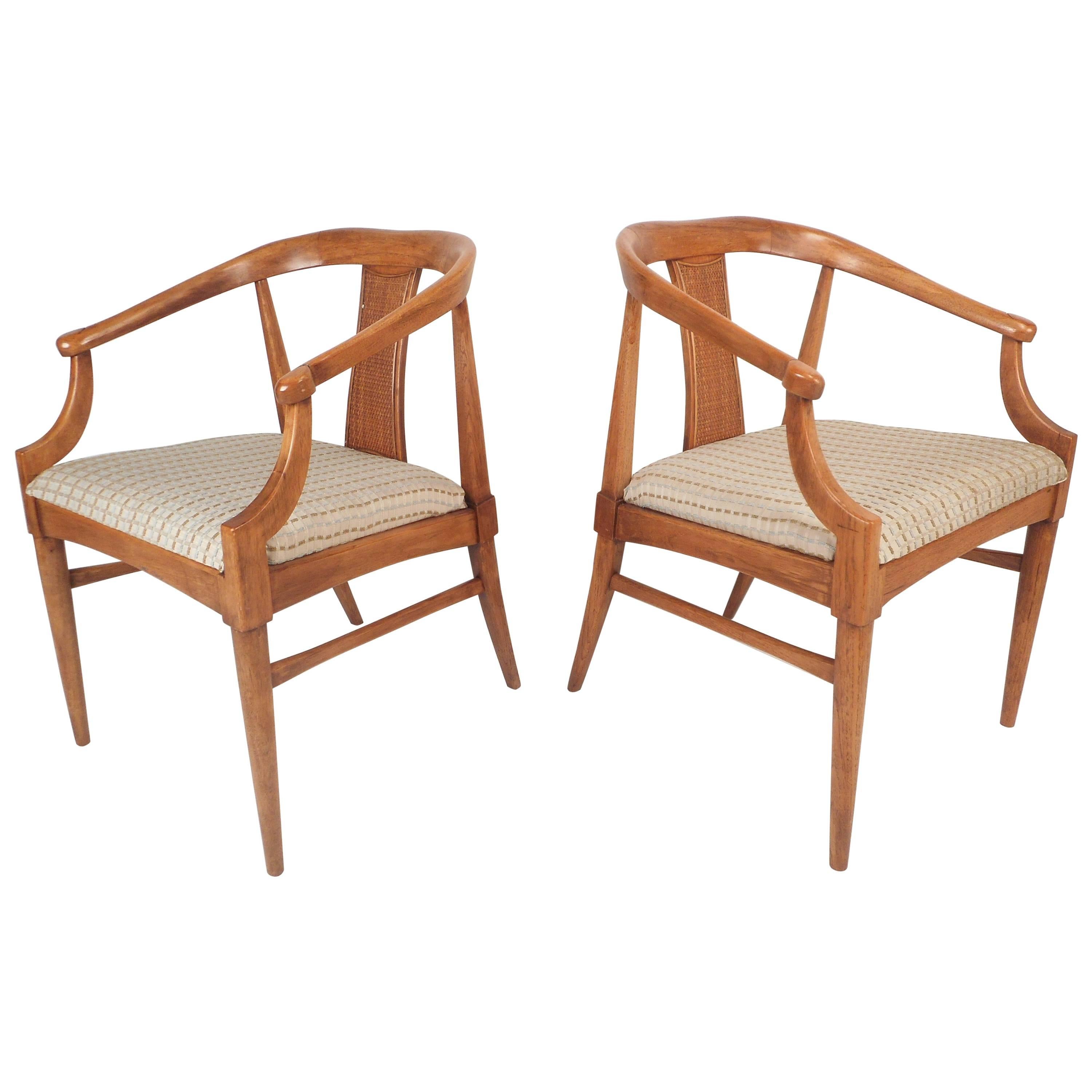 Pair of Mid-Century Modern Side Chairs
