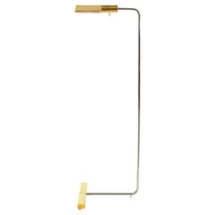 Cedric Hartman Brass and Chrome Floor Lamp 4