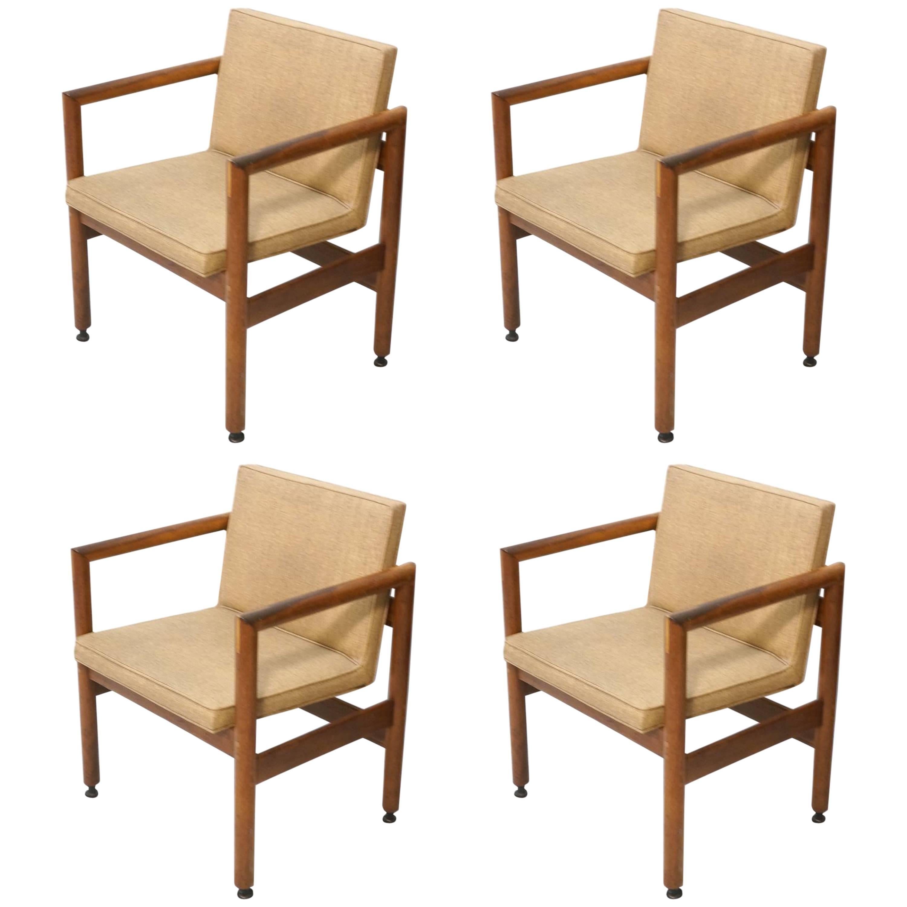 Set of Four Thonet Armchairs For Sale