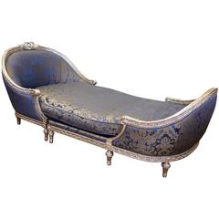 Louis XVI Style Chaise Longue Based on a Coco Chanel Chair 8