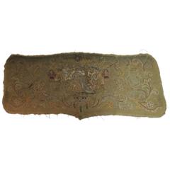 18th Century Needlework Tapestry Settee Back Cover 7