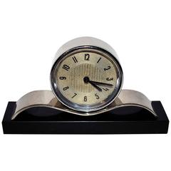 Vintage Original 1930s Miniature Art Deco Clock