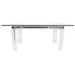 Milo Baughman Dining or Desk Table Base 9