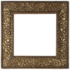 Fabulous Italian Frame Mounted as Mirror, Northern Italy, Late 16th Century