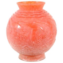 Art Deco Vase by Pierre D'Avesn Dated, 1925