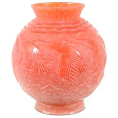 Art Deco Vase by Pierre D'Avesn Dated, 1925 9