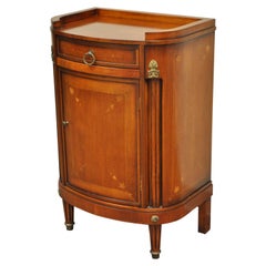 French Louis XVI Cherry Italian Nightstand Cabinet Commode by Buying & Design