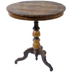 Italian Sorrento Parquetry Inalid Occasional Table