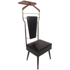 Vintage Mid-Century Modern Valet Butler Chair