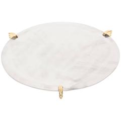 Mid-Century Kensington Circular Tray or Barware 4