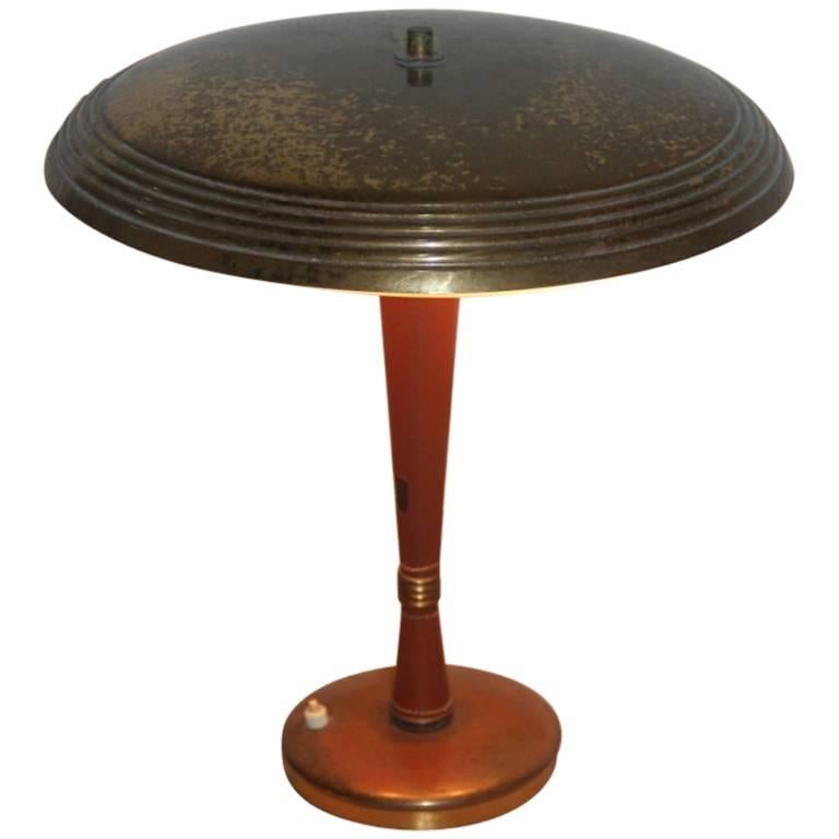 Table Lamp 1950 Lumi Milano Mid-Century Italian Design For Sale
