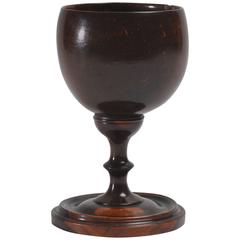 Antique Fine Georgian Wine Goblet