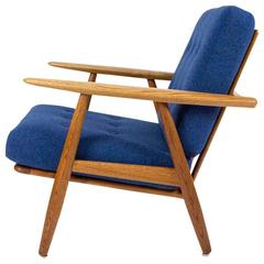 Hans J. Wegner Oak GE-240 Cigar Chair, 1955