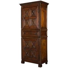 19th Century Louis XIV Style Homme Debout or Armoire