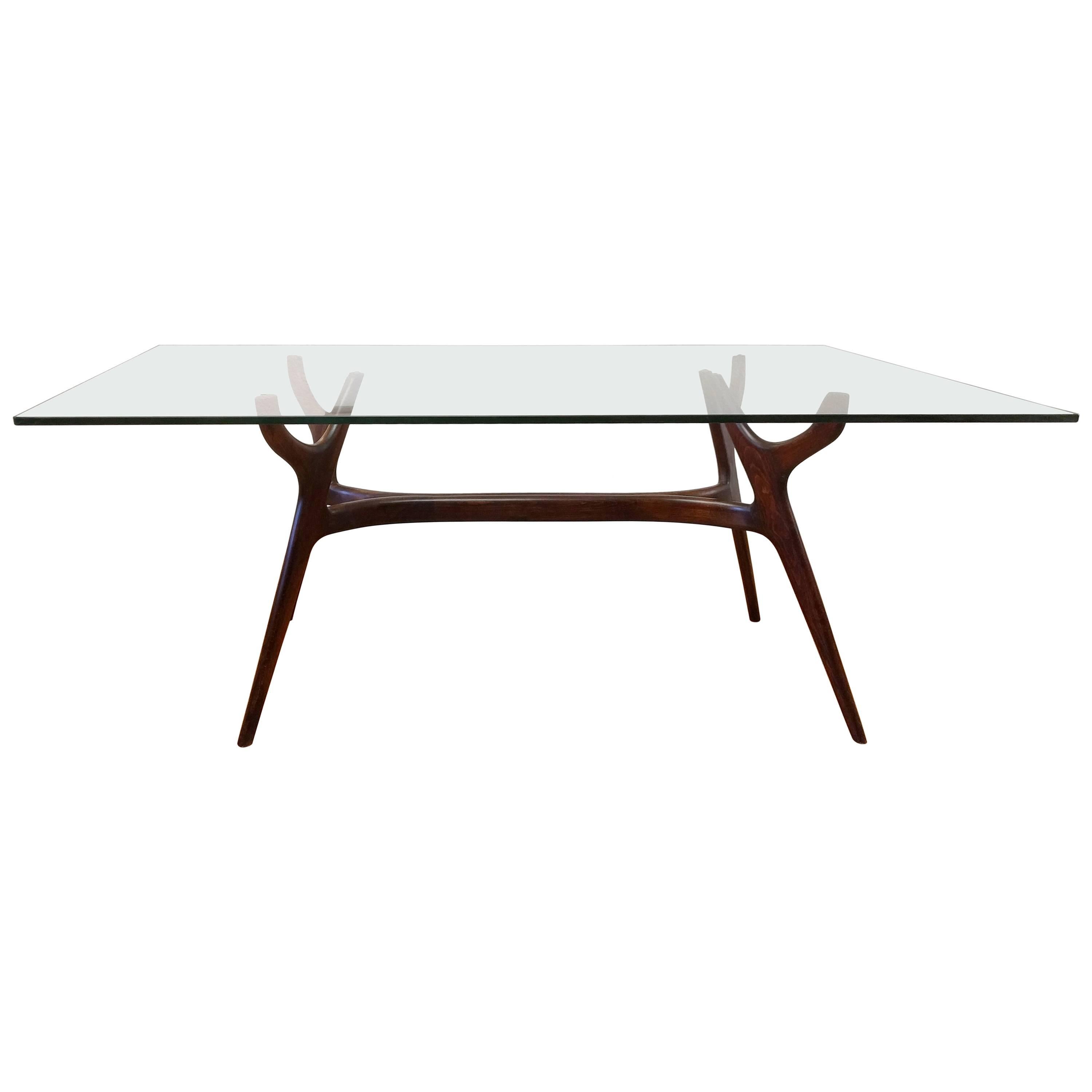 Beautiful Table Designed by Ico Parisi Made by Palisander, 1960 For Sale