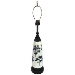 Crackle Painted Glazed Ceramic Lamp 7