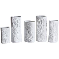 Collection of Brutalist Vases by Martin Freyer 9