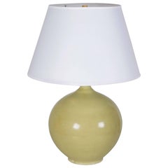 Celadon Green Pottery Table Lamp 5