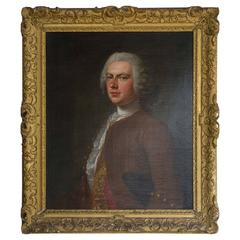 Antique Portrait of a Young Man by William Hoare, circa 1760