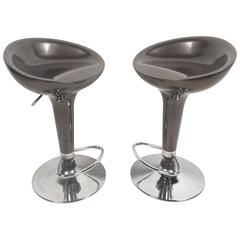 Contemporary Modern Adjustable Bar Stools