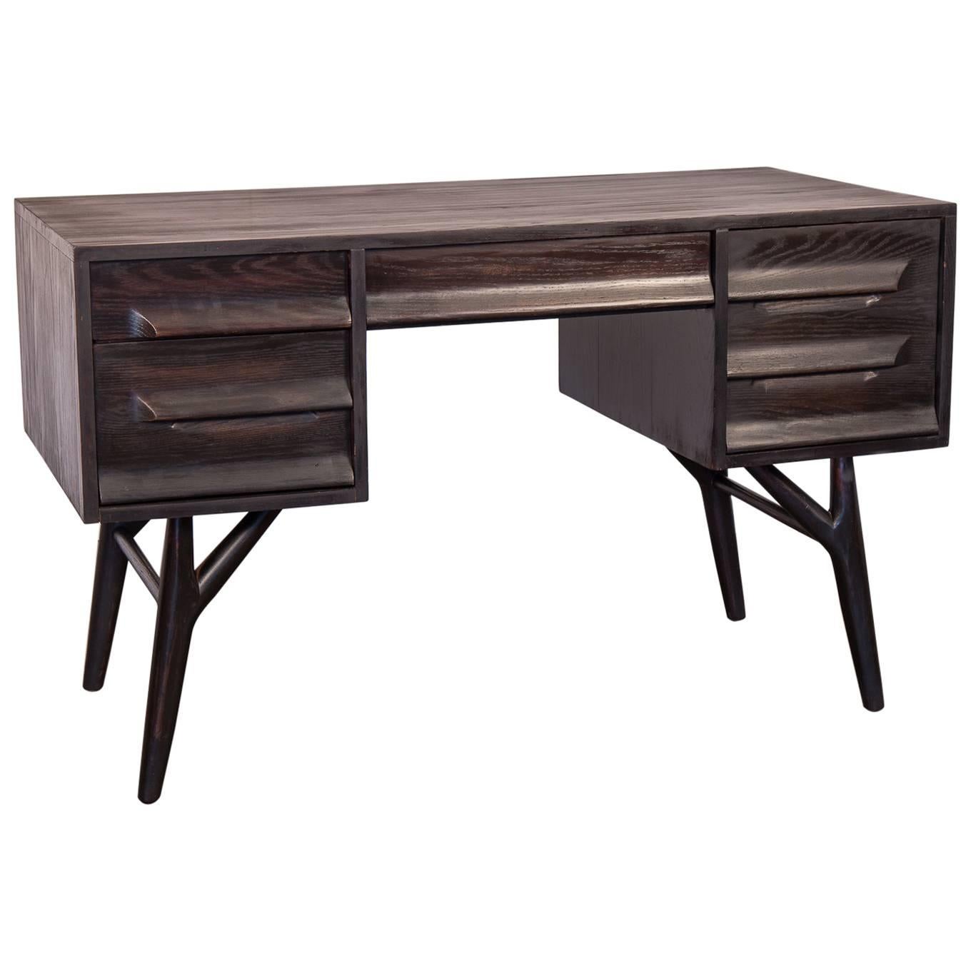 Ebonized Oak Desk for Vanleigh