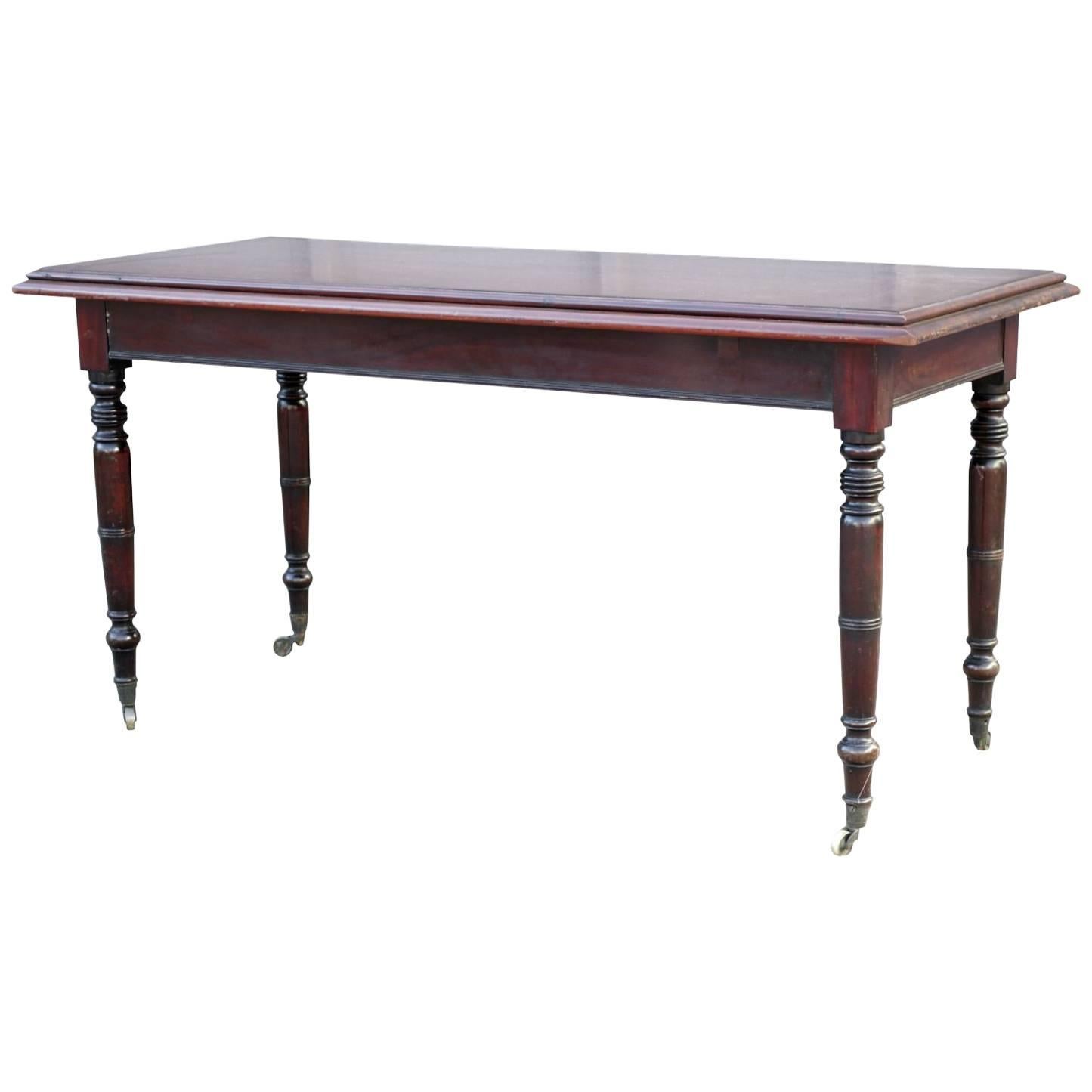 Mahogany Writing Table For Sale