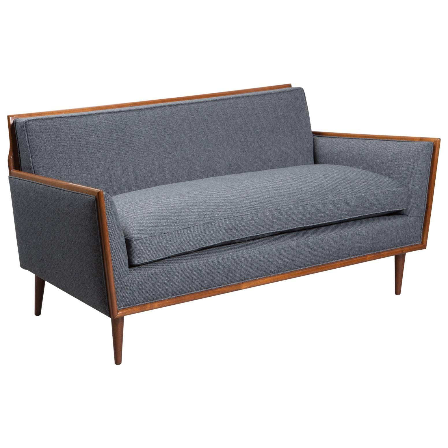 Robsjohn-Gibbings Style Mid-Century Modern Settee