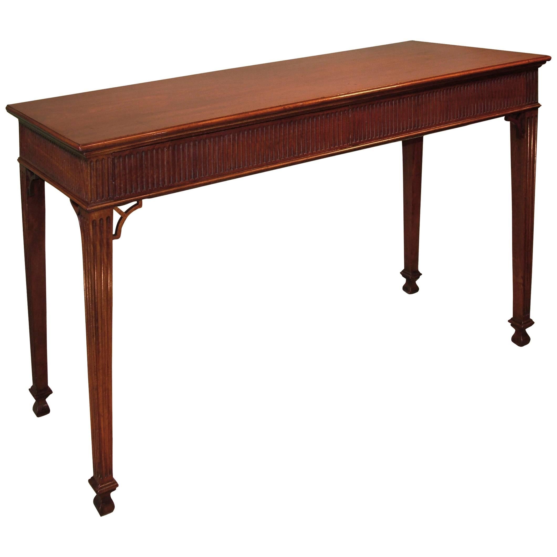 18th Century Chippendale Period Mahogany Serving Table