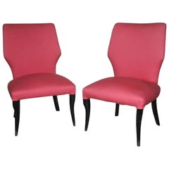Petites chaises design spécial des années 1950
