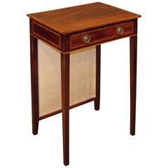 George III Period Mahogany Lamp Table 9