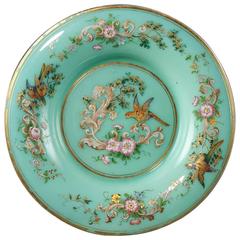 Six Opaline Plates in the taste of Jean-François Robert