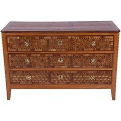 Late 18th Century German Parquetry Commode