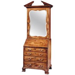 Antique 18th Century Mahogany Bureau Bookcase 3