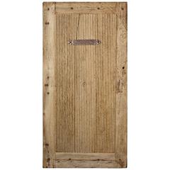 Antique Early 19th Century French Oak Front Door