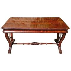 19th Century Regency Rosewood Library Table or Sofa Table of Exceptional Quality