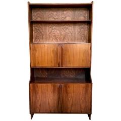 Majestic Italian Wooden Bookcase, 1960s