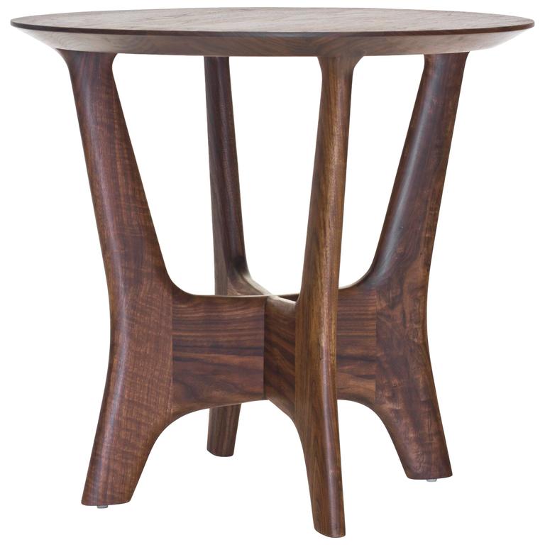 Sträcka End Table In Solid Walnut By Mack Geggie For Wooda Sträcka End Table In Solid Walnut By Mack Geggie For Wooda