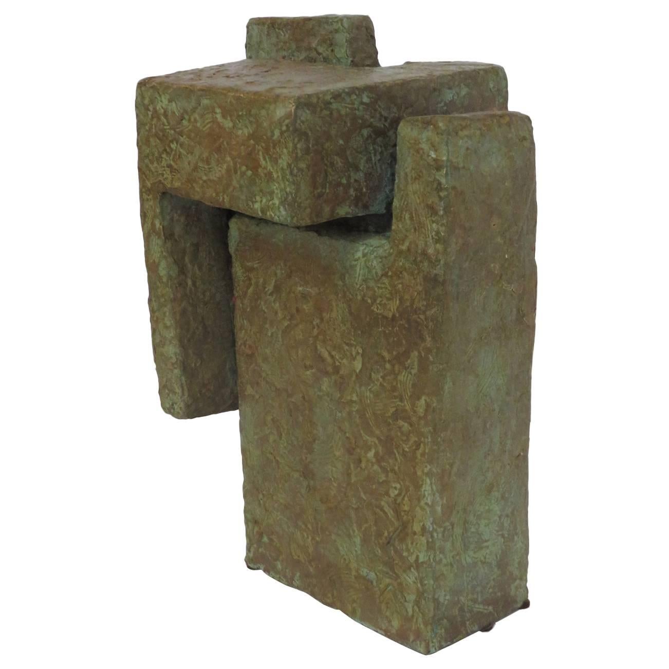 "Wall" Bronze by Mike Kirby For Sale