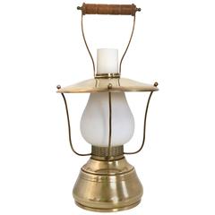 Italian Lantern Table Lamp, 1950s 12