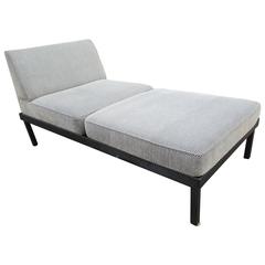 Van Keppel-Green Chaise Lougue Platform Bench with Removable Cushions
