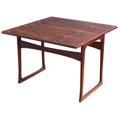 Folding Rosewood Occasional Table by J. Ingvard Jensen