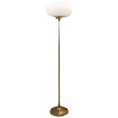 Chrome Mushroom Floor Lamp by Laurel Lamp Company