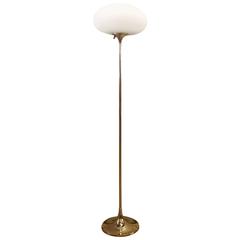 Vintage Chrome Mushroom Floor Lamp by Laurel Lamp Company