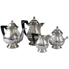 Louis XIV Silver Tea and Coffee Service by Joseph Anysz Brussels