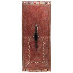 Woven Paysley Throw Shawl, 1850-1890 10