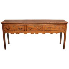 18th Century Narrow Welsh Dresser Base or Sofa Table