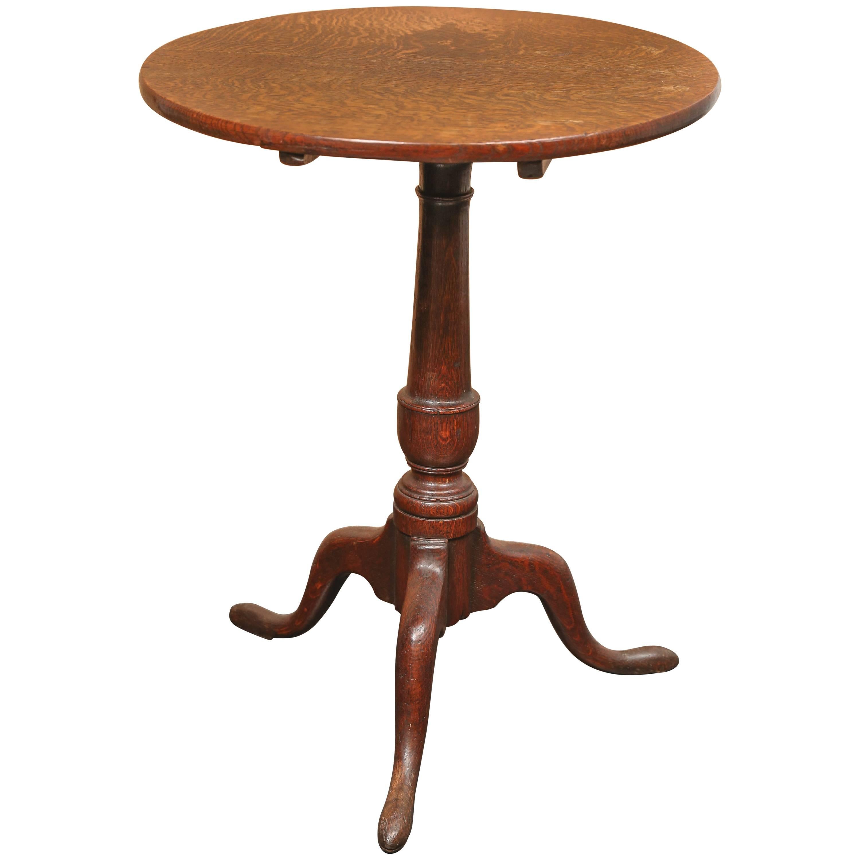 19th Century Georgian Tilt-Top Table For Sale