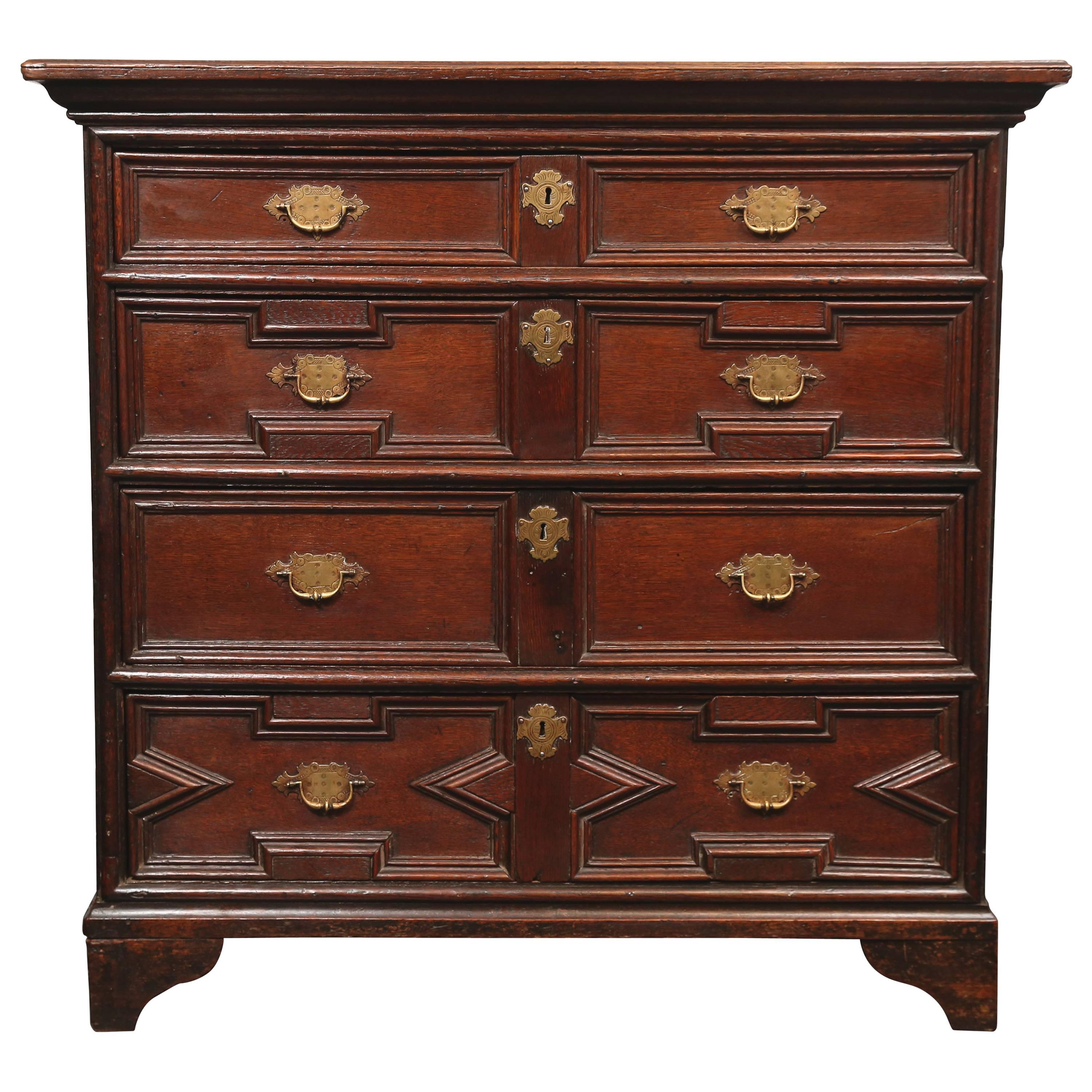 18th Century Oak Chest of Drawers